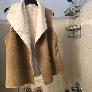 Relativity faux fur vest